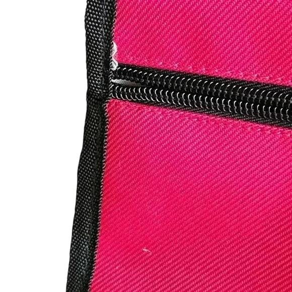 Heys Ecotex TravelMate Red Organizer Crossbody Bag Recycled Nylon - Picture 15 of 15